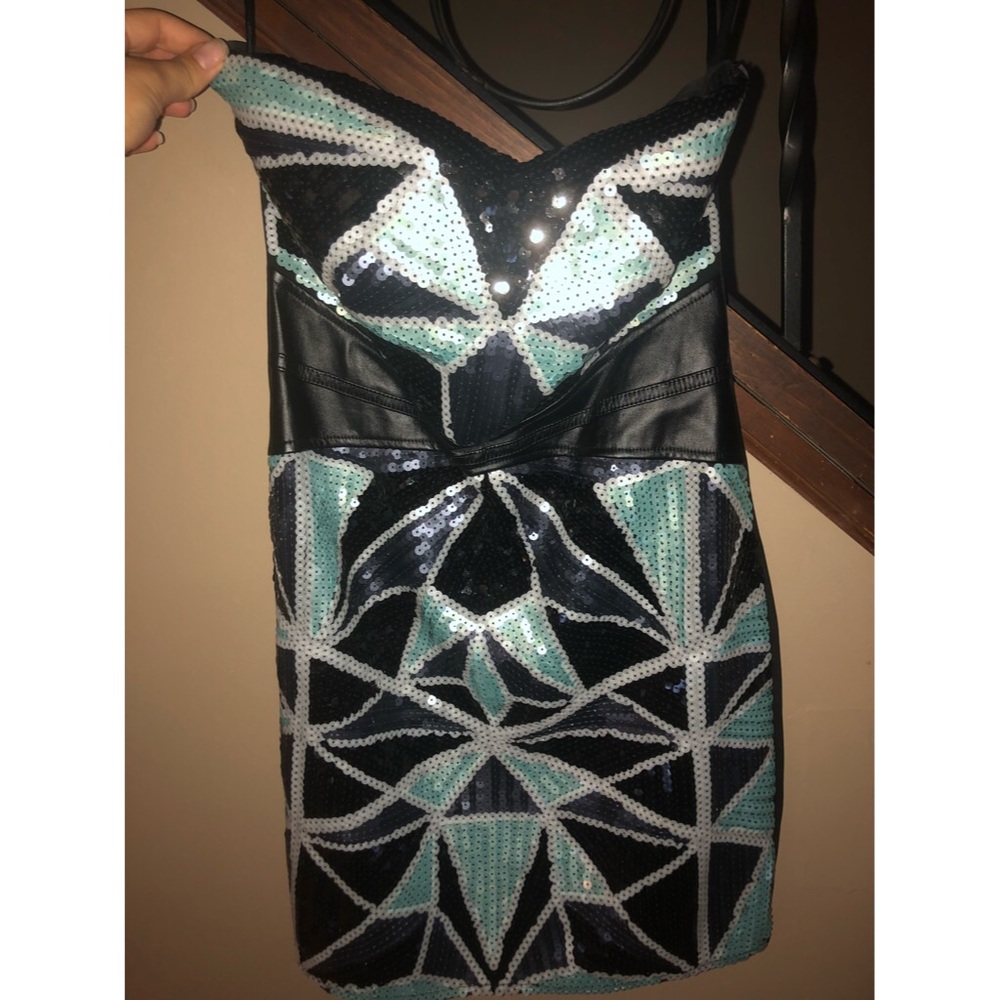 Sequined Bebe Dress